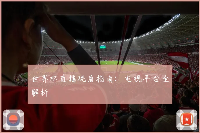 世界杯直播观看指南：电视平台全解析